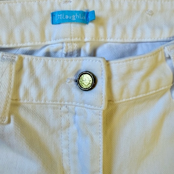 J. McLaughlin Bright White Stretch Jeans - Picture 4 of 6